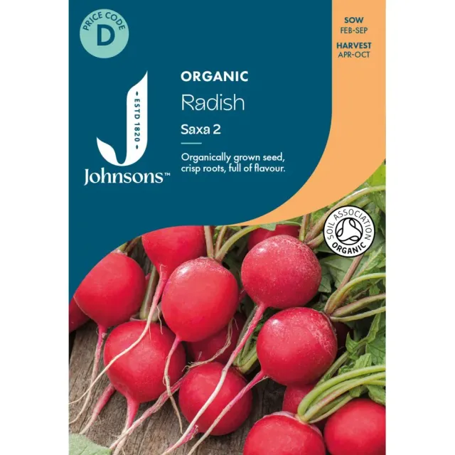 World Botanics Saxa 2 radijs zaden biologisch