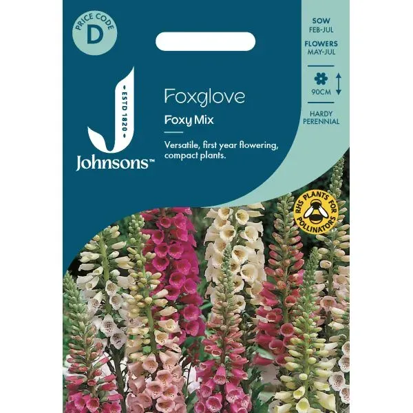 World Botanics Foxglove Foxy Mixed vingerhoedskruid zaden