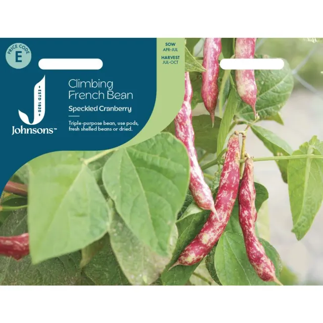 World Botanics Speckled Cranberry stokboon zaden klimmend