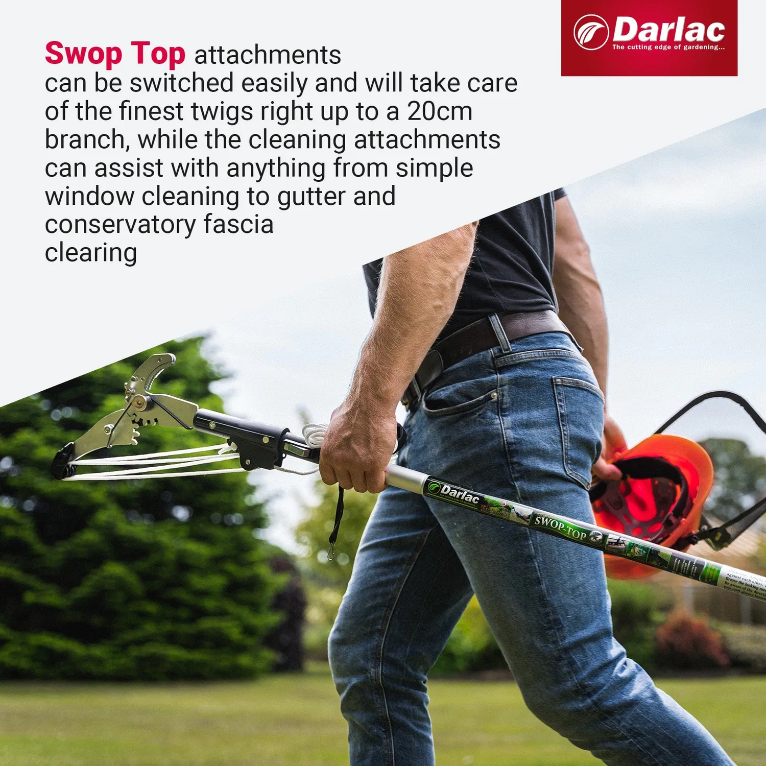 Darlac Swop Top Geared Anvil snoeikop 38 mm