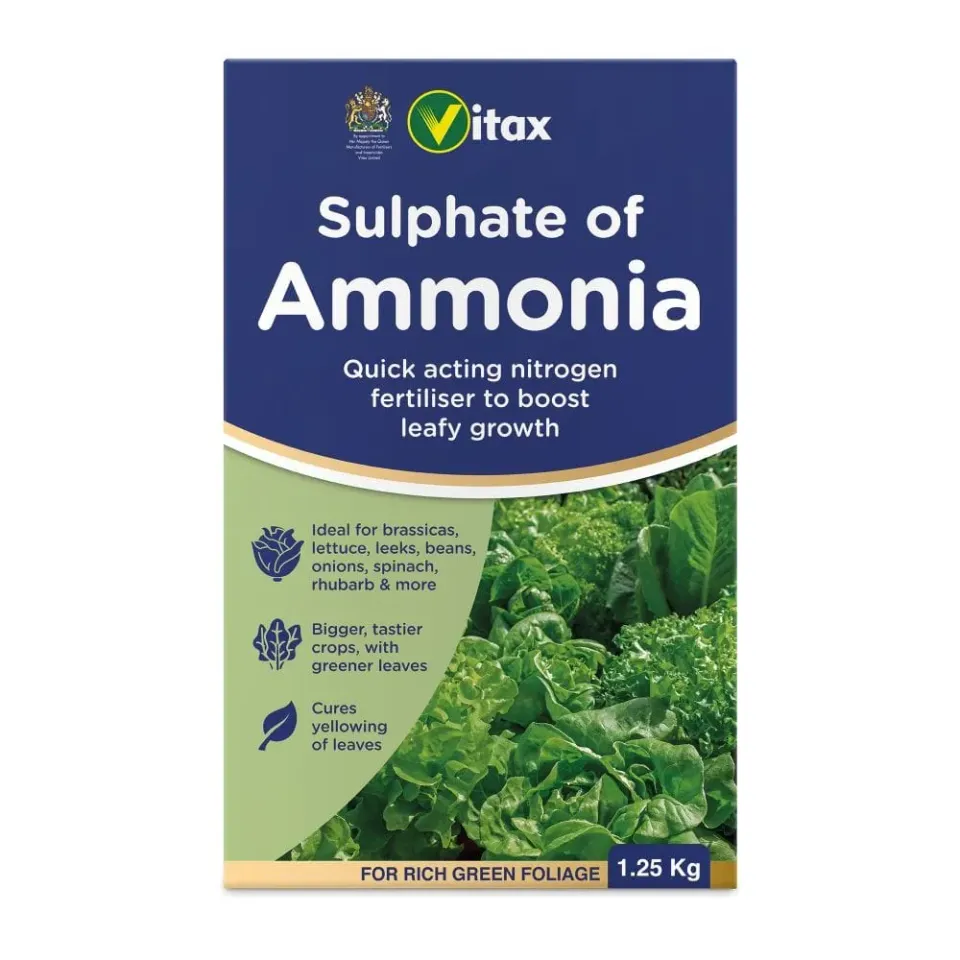 World Botanics Zwavelzure Ammoniak stikstofmeststof 1,25 kg groen