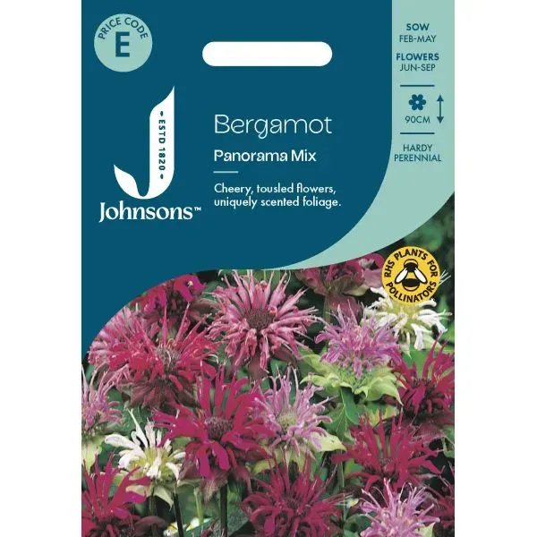World Botanics Panorama bergamot zaden mix geurend bijenplant