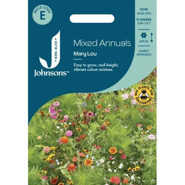 World Botanics Mixed Annuals Mary Lou bloemzaden eenjarig