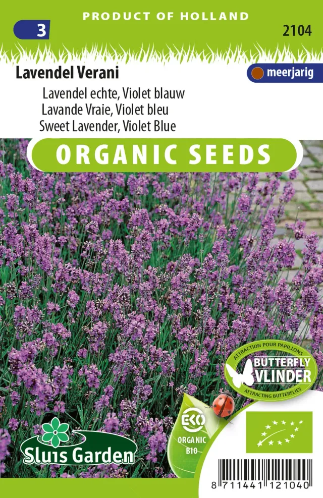 Sluis Garden Lavendel Echt zaden BIO