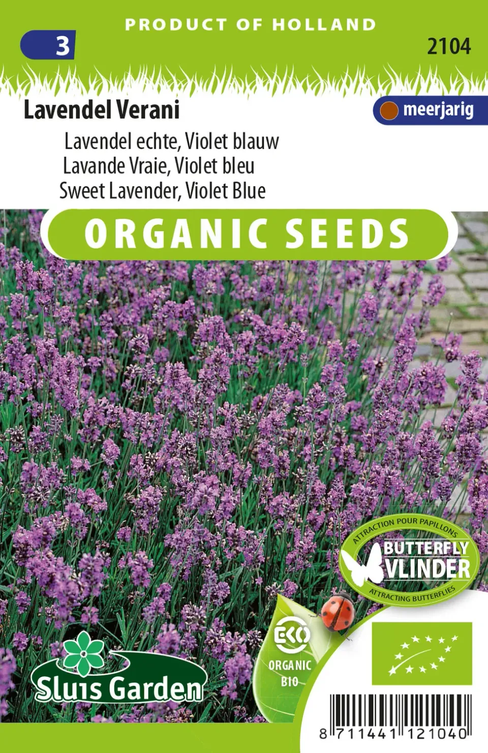 Sluis Garden Lavendel Echt zaden BIO