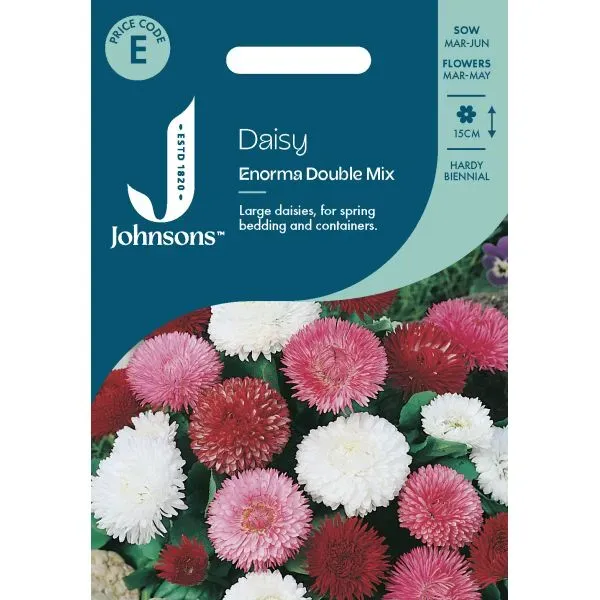 World Botanics Enorma Double Mix madelief bloemzaden mix