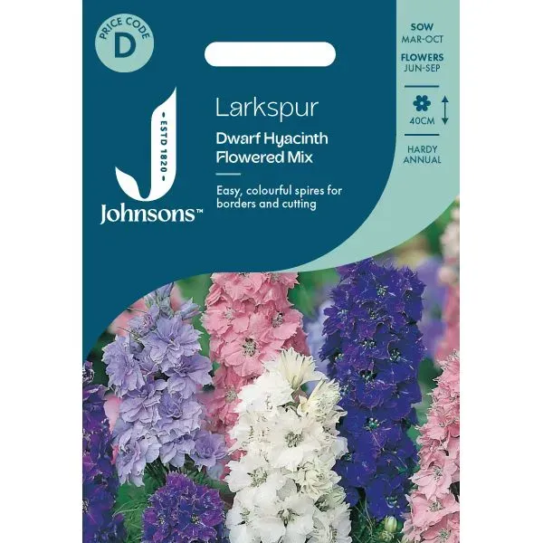 World Botanics Dwarf Hyacinth ridderspoor zaden 40 cm