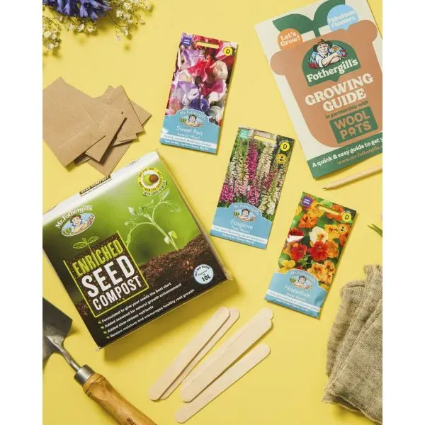 World Botanics Oh Sow Simple bloemen kweekset compleet
