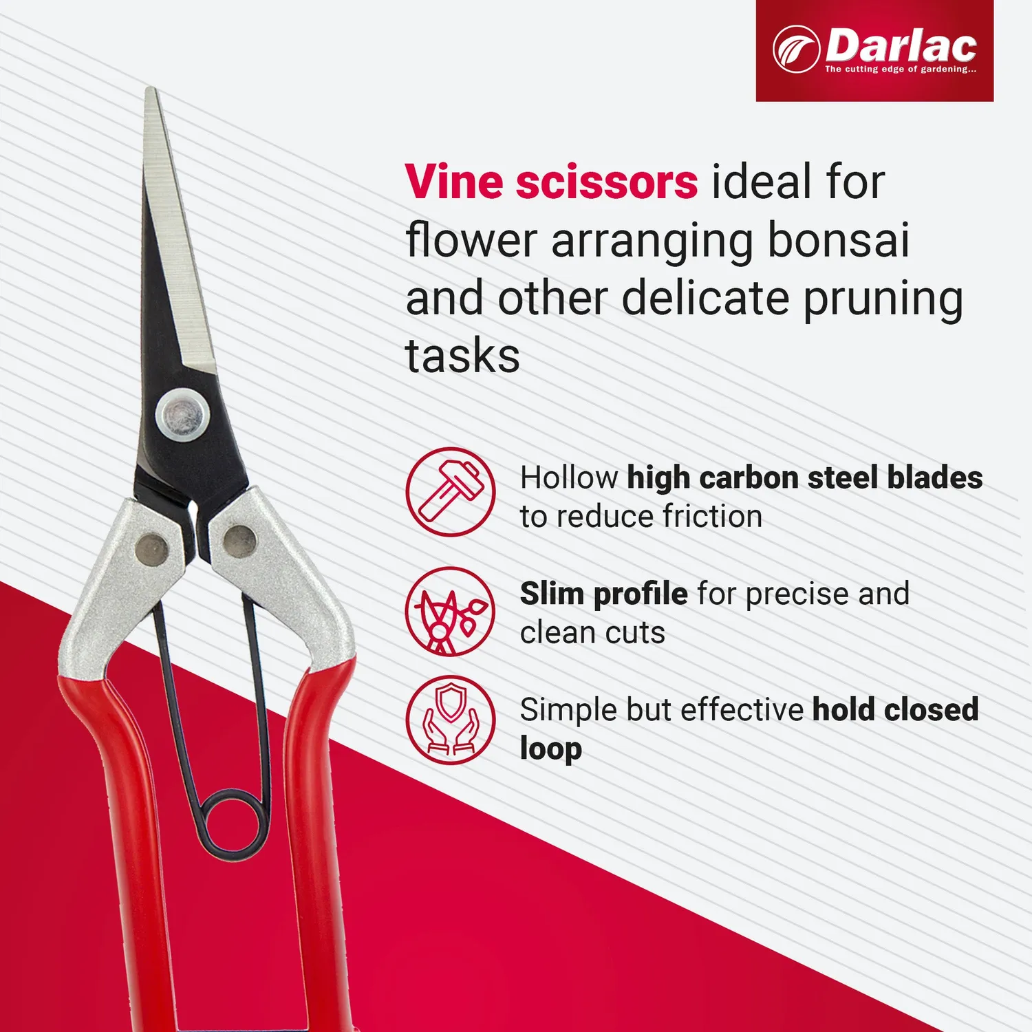 Darlac 44930 Vine druivenschaar 5 mm