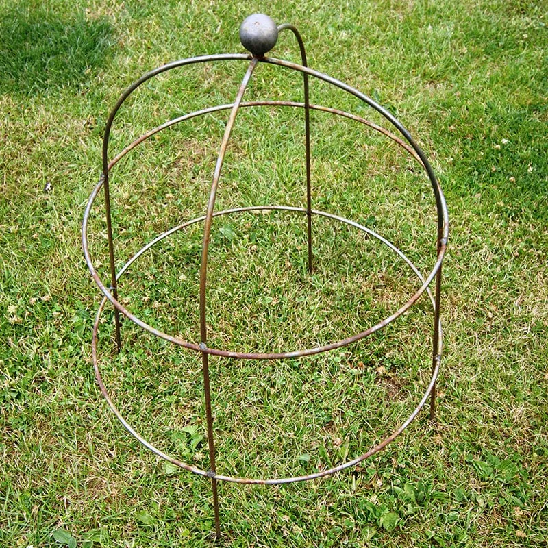 World Botanics Bell plantensteun roest staal 68,5 cm 2 stuks