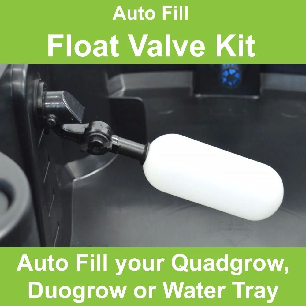 Quadgrow Auto Fill Float Valve vlotterklep 2 stuks