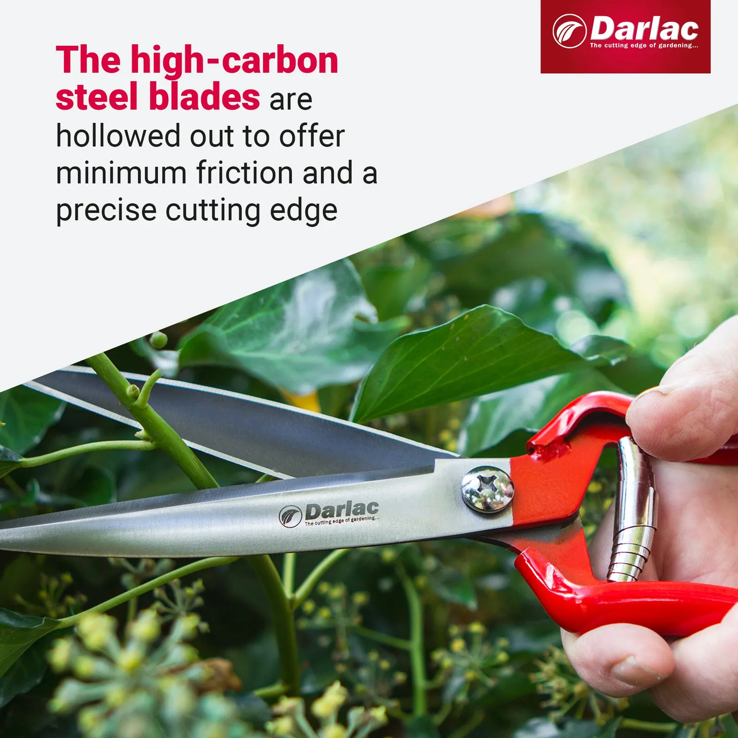 Darlac Perennial Shear grasschaar eenhandig lichtgewicht