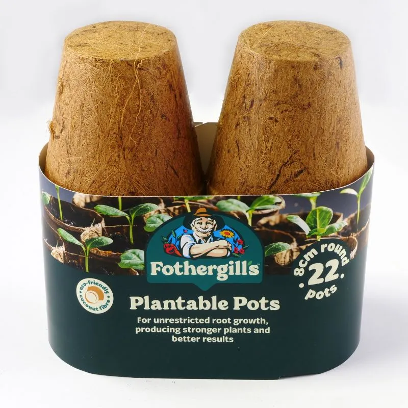 World Botanics Plantable Pots 22x8 cm kweekpotten kokos