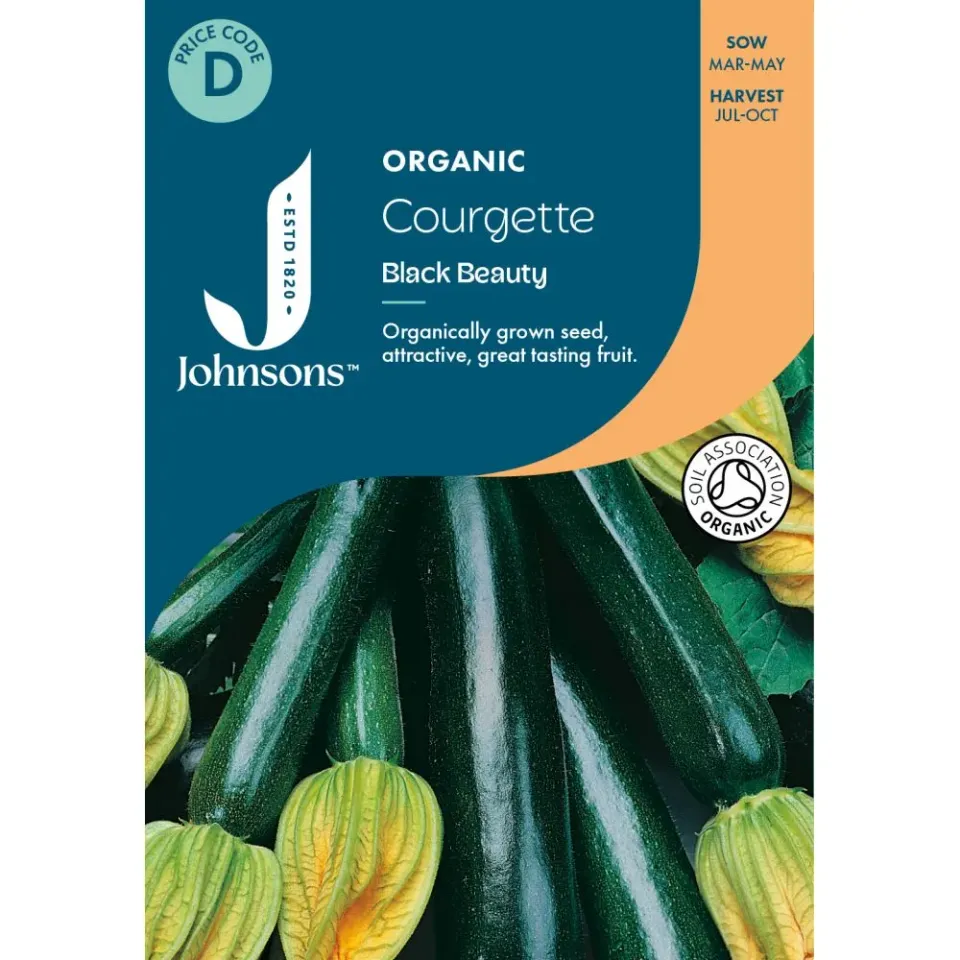 World Botanics Black Beauty courgette zaden biologisch