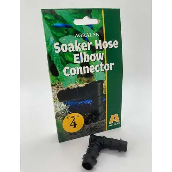 World Botanics Soaker Hose bochtkoppelingen 13mm tuinslang