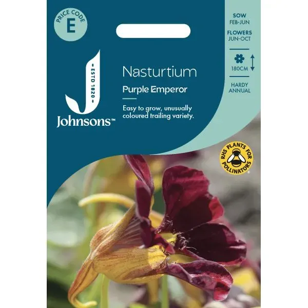 World Botanics Purple Emperor Oost-Indische kers zaden paars