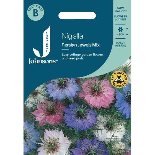 World Botanics Persian Jewels nigella zaden bloemenmix