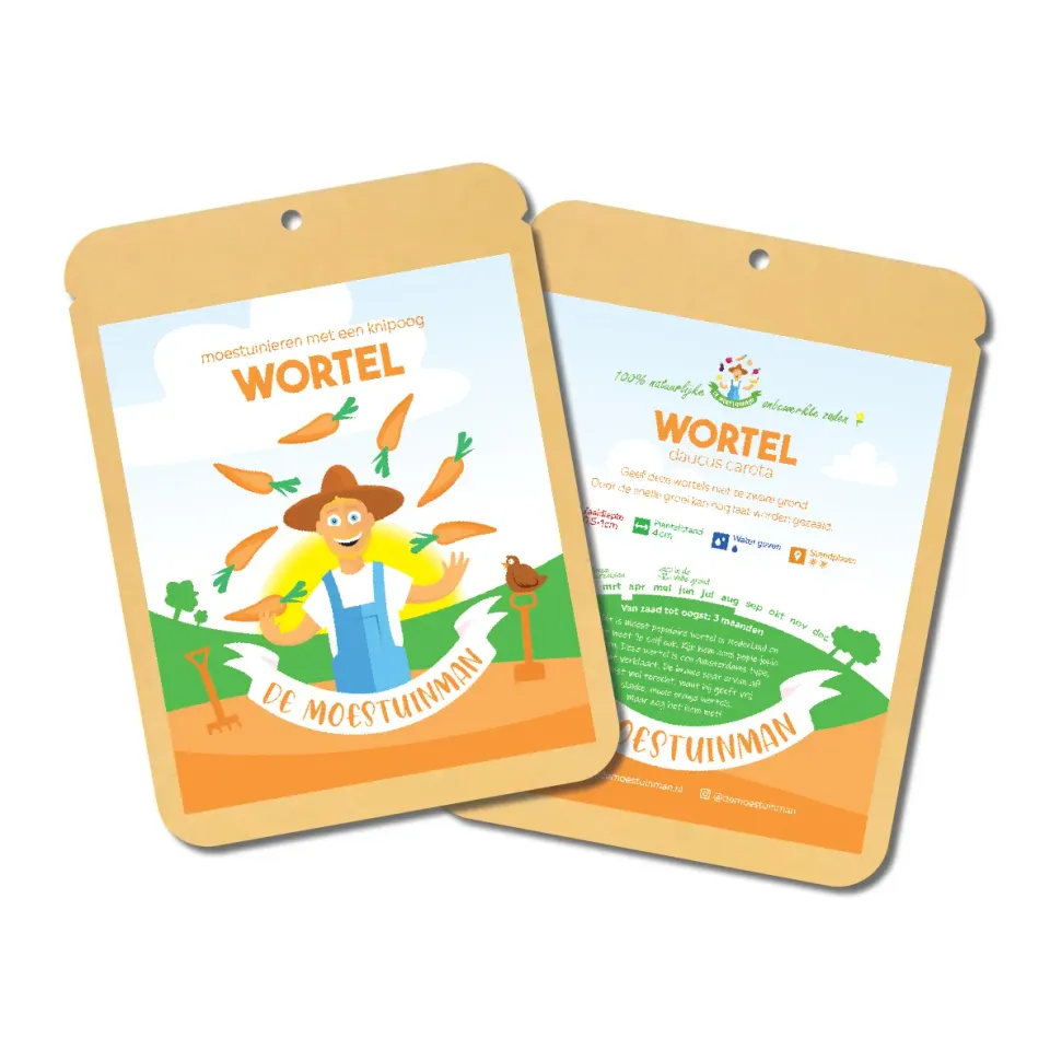 De moestuinman Wortel Amsterdam zaden slank