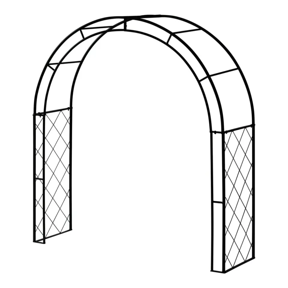 World Botanics VegTrug Climbing Arch klimboog zwart staal 144 cm
