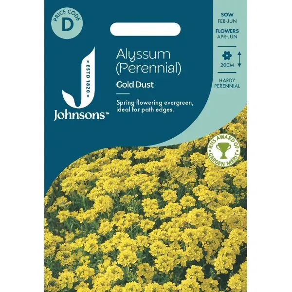 World Botanics Gold Dust schildzaad zaden geel vast