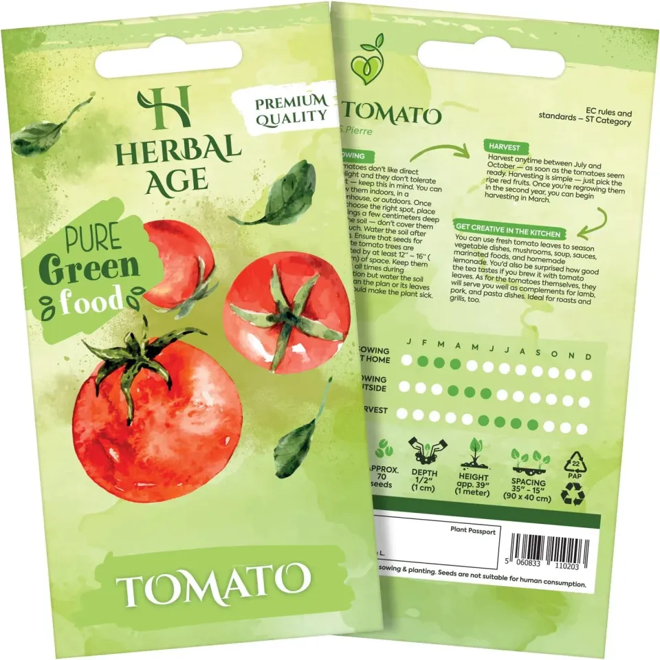 Herbal Age Premium Tomaat Zaden ca. 50 Klassiek