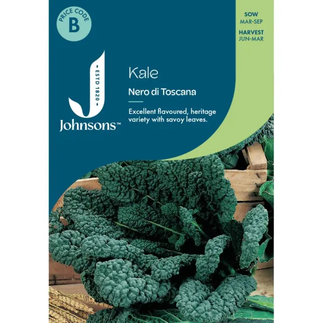 World Botanics Kale Nero di Toscana groentezaden palmkool winterhard