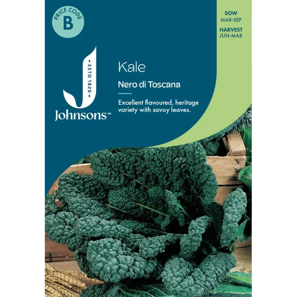 World Botanics Kale Nero di Toscana groentezaden palmkool winterhard