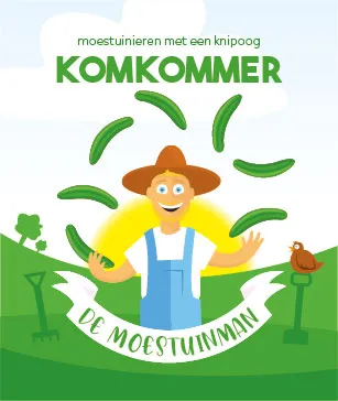 De Moestuinman Komkommer komkommerzaden snack