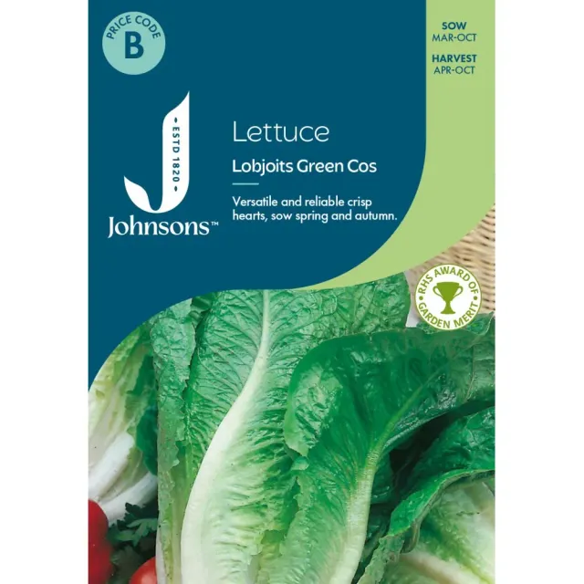 World Botanics Lobjoits Green Cos sla zaden vastkokend