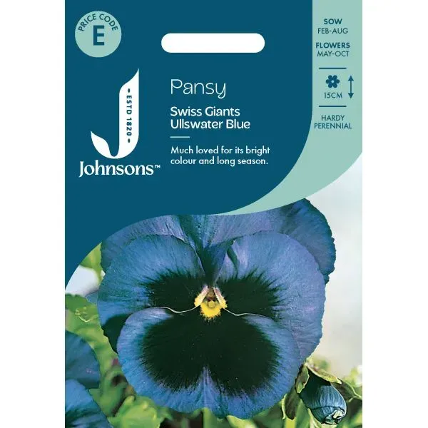World Botanics Swiss Giants Ullswater Blue vioolzaden blauw