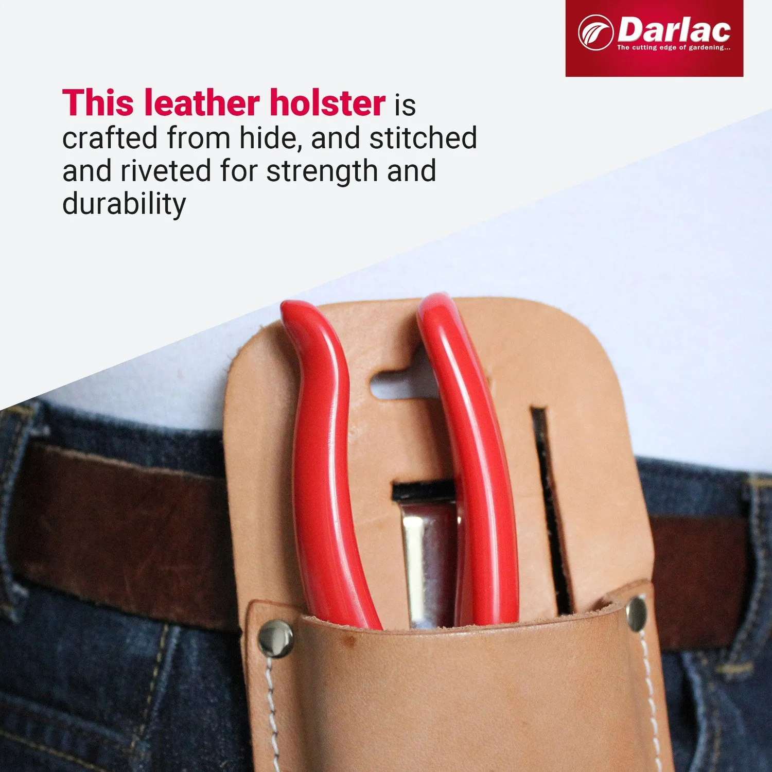 Darlac Expert Leather snoeischaar holster leer