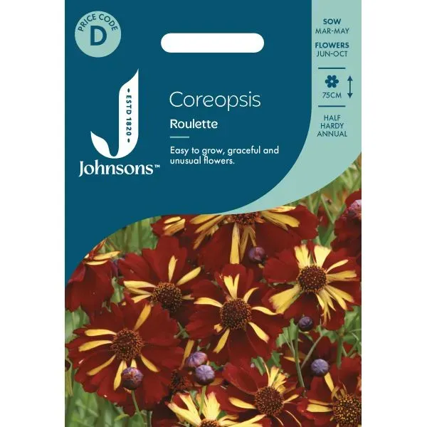 World Botanics Coreopsis Roulette bloemzaden rood-geel