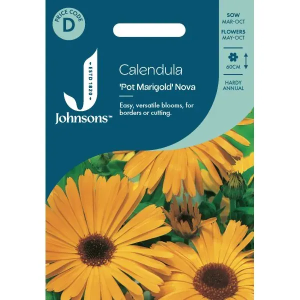 World Botanics Calendula Nova goudsbloemzaden oranje