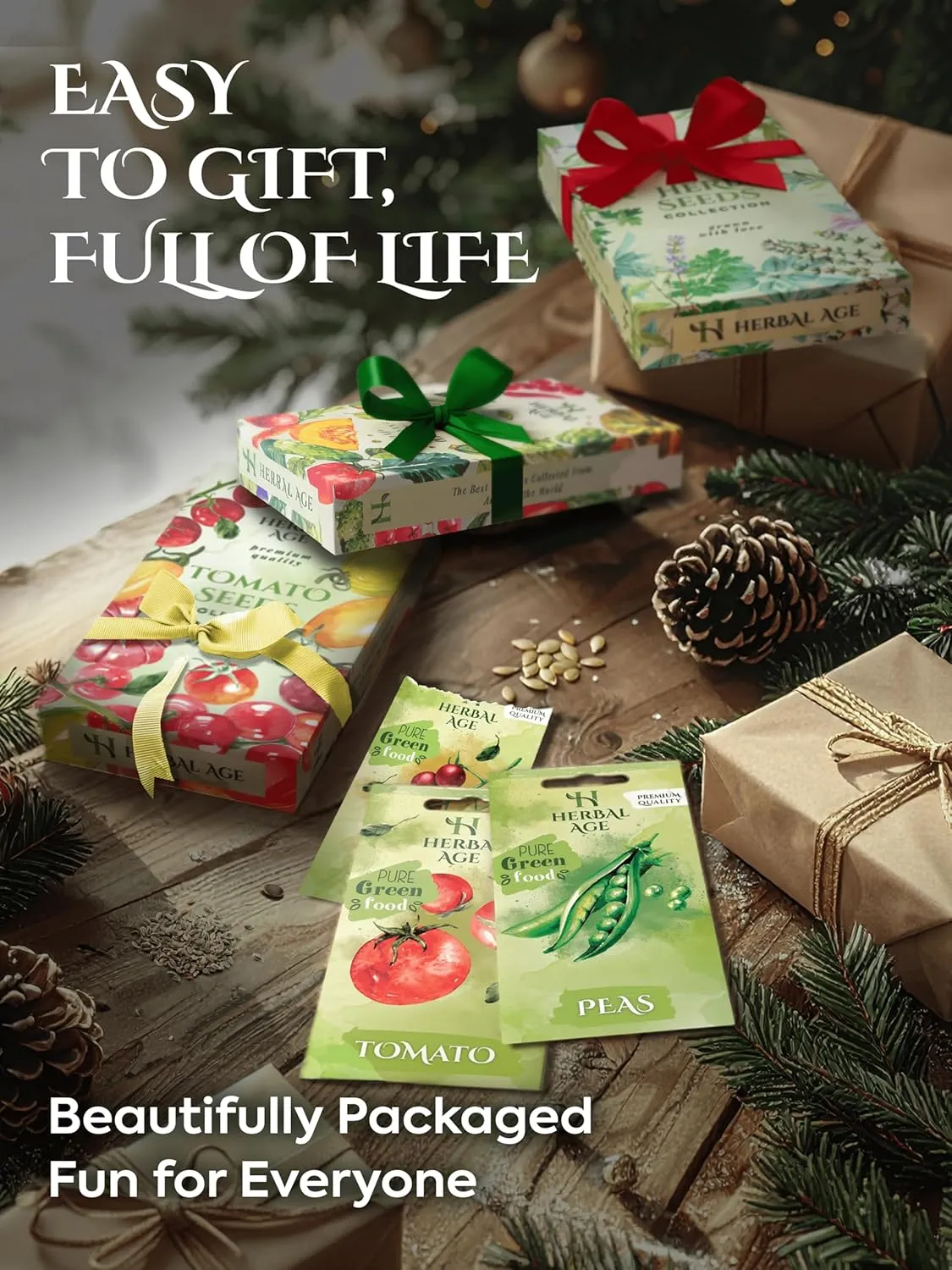 Herbal Age Moestuin Zaden Set 12 Soorten 5100+ Cadeau
