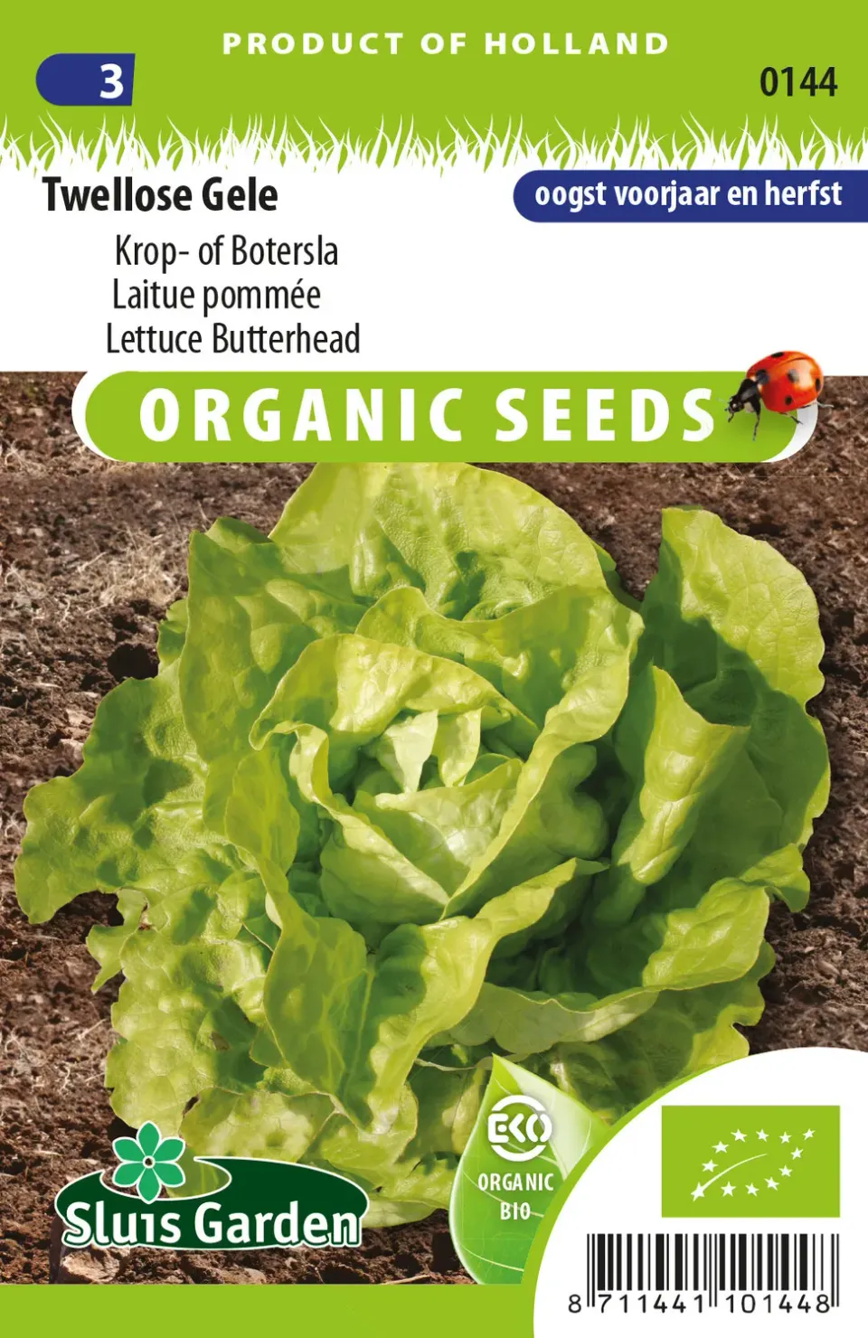 Natuur en Puur Twellose Gele kropsla zaden BIO 0,4 gram
