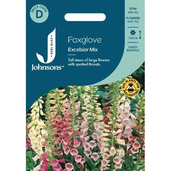 World Botanics Foxglove Excelsior Mixed zaden halfschaduw