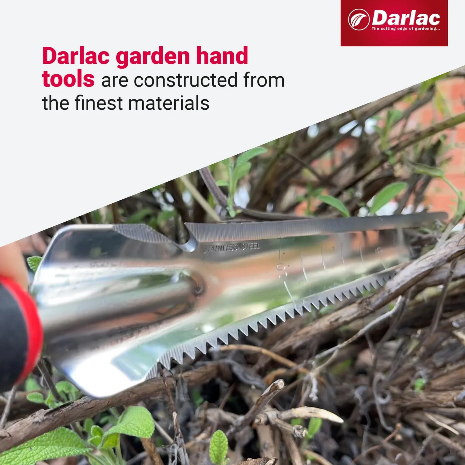 Darlac 5-in-1 handschep tuingereedschap 18 cm
