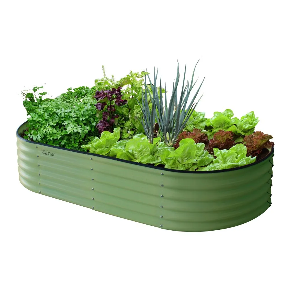 World Botanics VegTub Modular Bed 6-in-1 moestuinbak staal