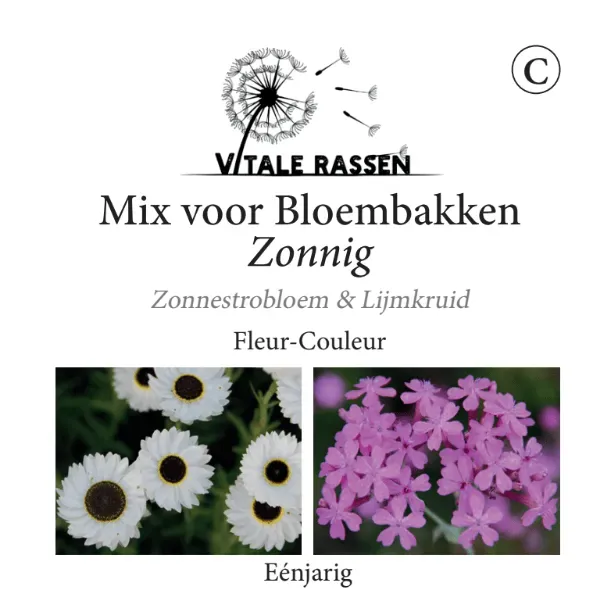 Vitale Rassen Bloemenmix voor Bloembakken bloemzaden zonnig