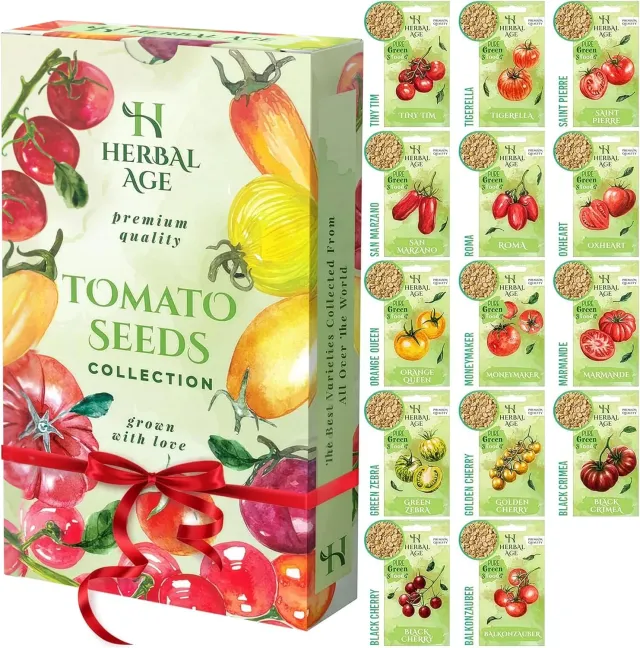 Herbal Age Large 14 Tomaten Zadenset 500 Zaden Onbespoten