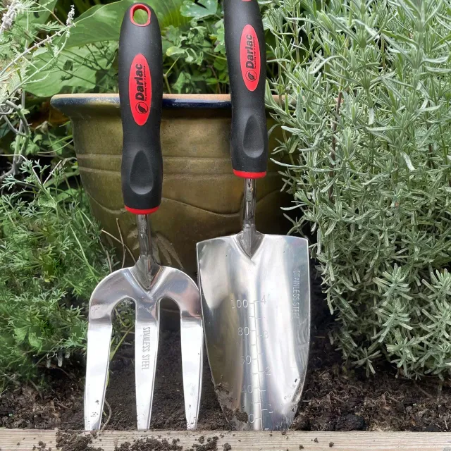 Darlac Garden Trowel plantschepje rvs 34 cm