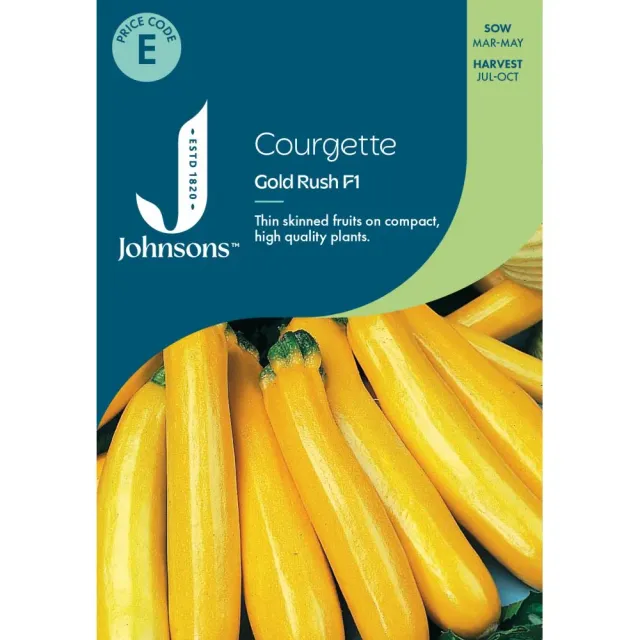 World Botanics Gold Rush F1 courgettezaden geel