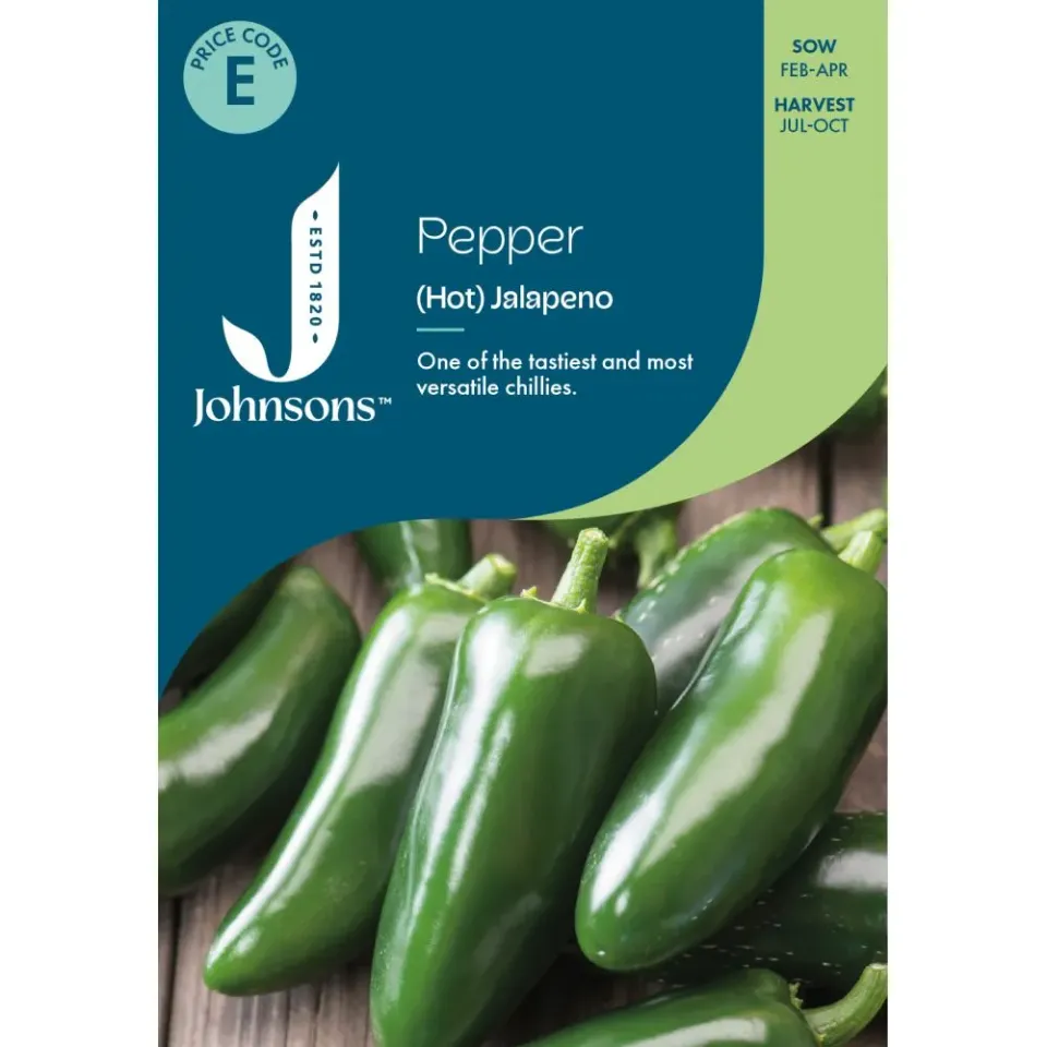 World Botanics Jalapeno chilipeper zaden vlezige pepers mild