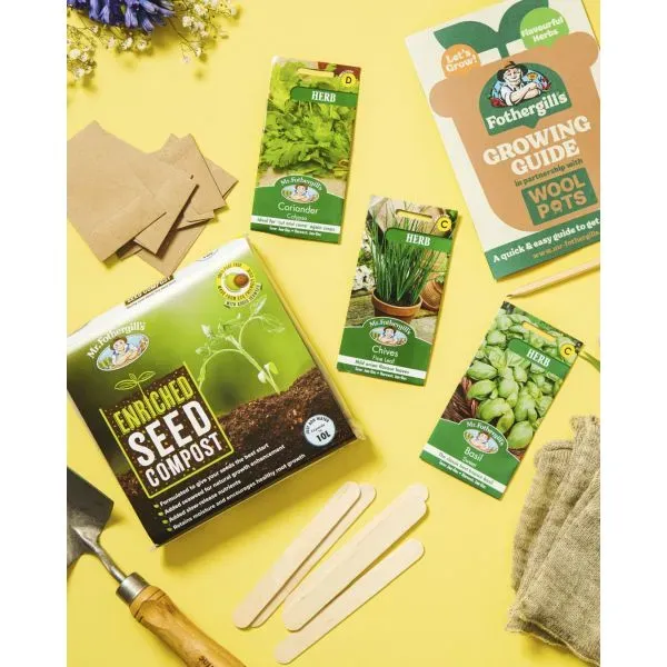 Johnsons Oh Sow Simple Herbs kruiden kweekset 3 soorten