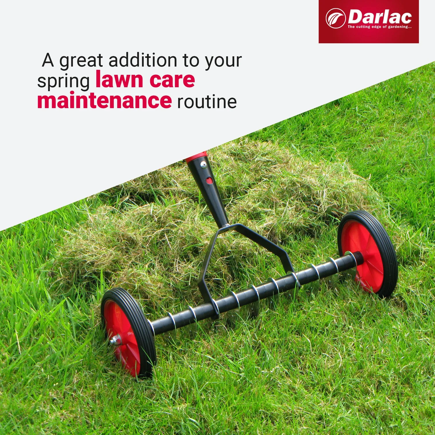 Darlac Lawn Scarifier verticuteerhark telescopisch staal