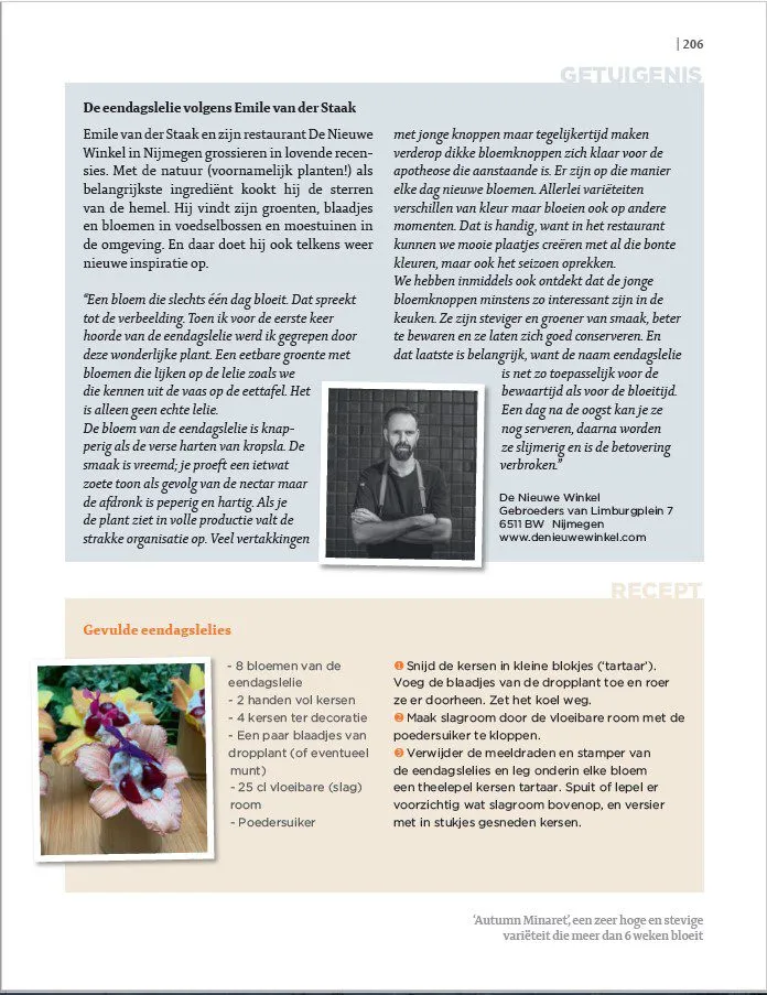 De Tuinen van MergenMetz De Eetbare Siertuin boek eetbare planten