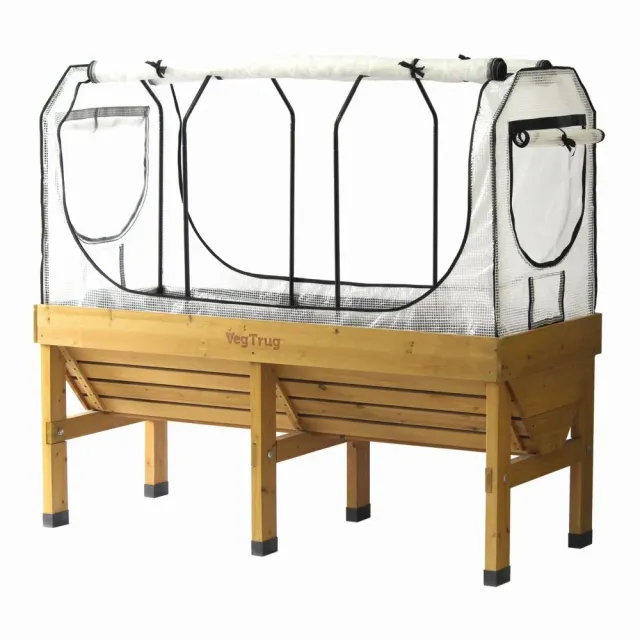 World Botanics Classic kasframe met hoes 1 m staal