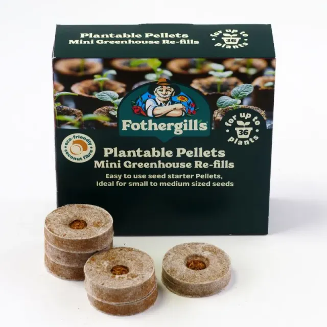 World Botanics plantable pellets navulling 36x35mm kokos