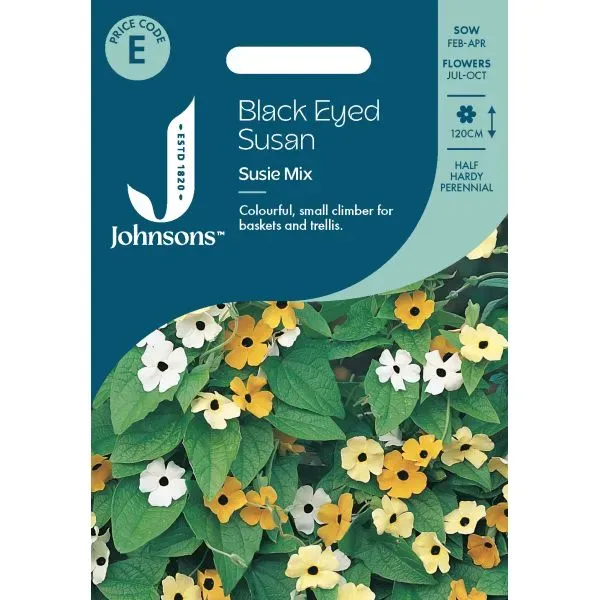 Johnsons Black-Eyed Susan Susie Mixed bloemzaden geel