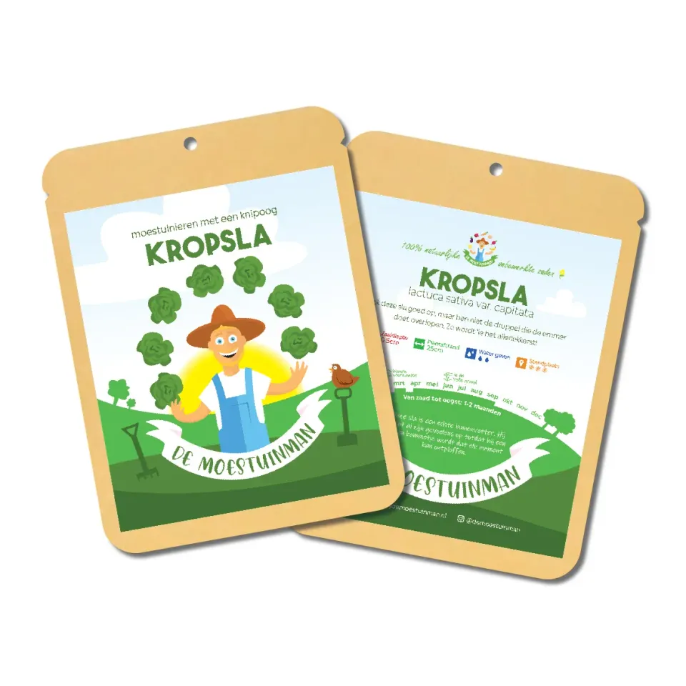 De moestuinman Kropsla Appia zaden kropvormend